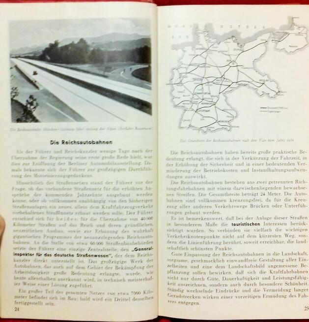 Hallwag Autoführer von Deutschland 1937/38