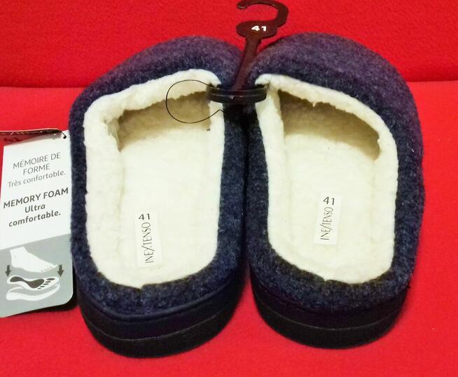 Kapcie filcowe idealne miękkie ciepłe lekkie 41