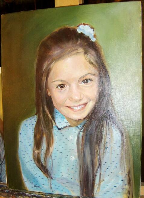 Portret olejny malowany na zamówienie