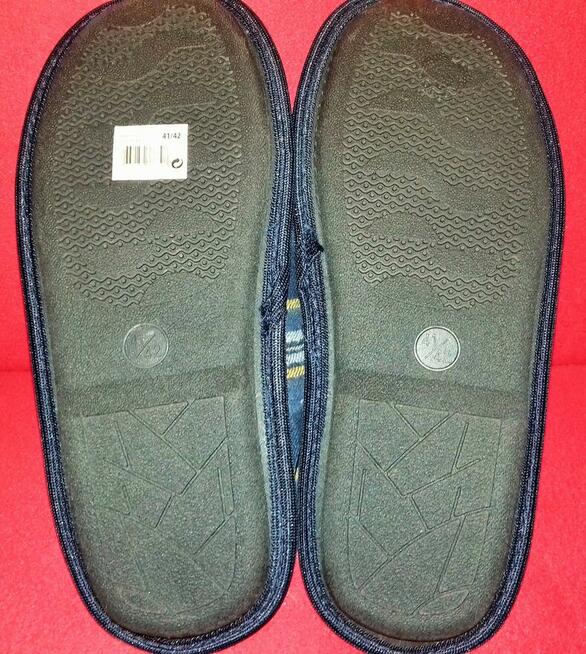 Kapcie futerko ciepłe miękkie 41/42