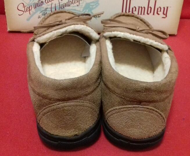 Bambosze damskie ciepłe kapcie