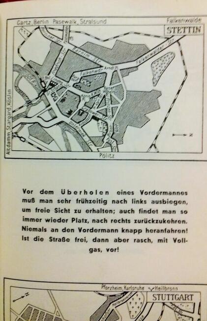 Hallwag Autoführer von Deutschland 1937/38