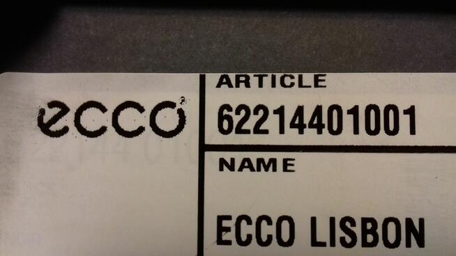 Ecco Lisbon czarne