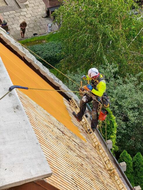 Profesjonalne prace wysyokościowe, usługi alpinistyczne.