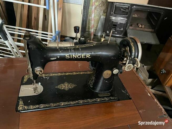 STARE 2 Maszyny SINGER - ze STOLICZKAMI KOMPLETNE
