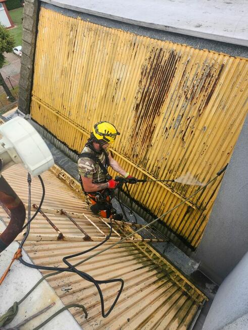 Profesjonalne prace wysyokościowe, usługi alpinistyczne.