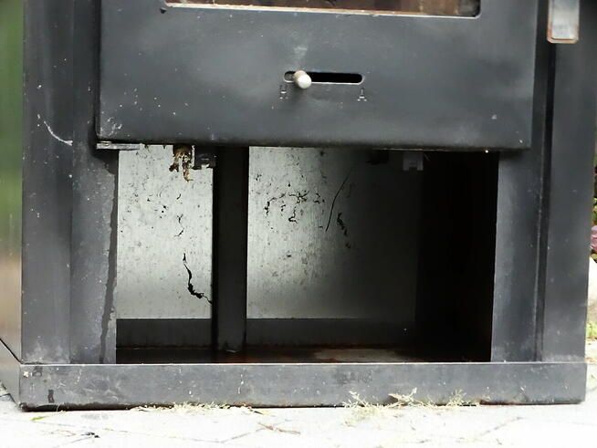 Niemiecki piecyk/kominek wolnostojący grzewczy