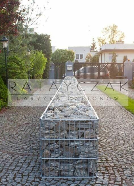 Gabiony Ogrodzenie Murek Gabionowy 60cm