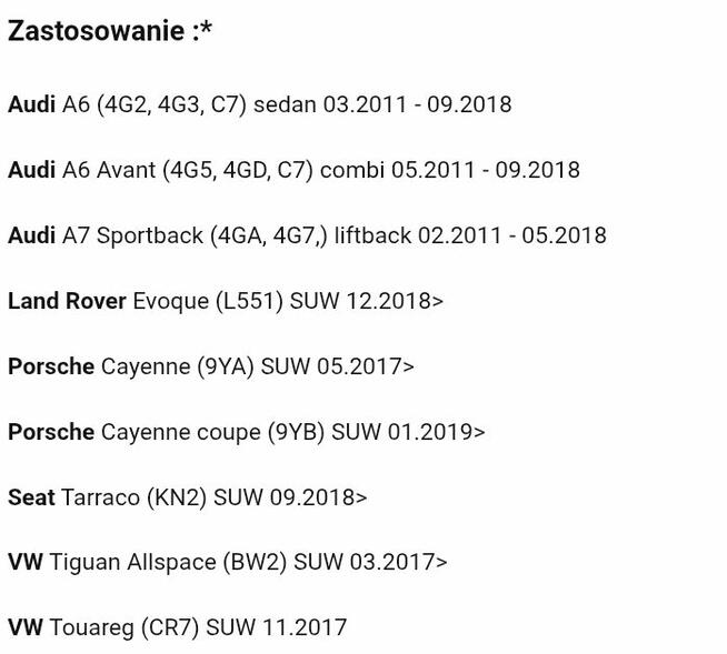 pióra wycieraczki Bosch AeroTwin A638s 2 sztuki