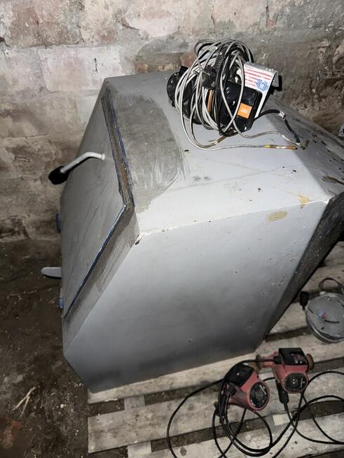 Piec na ekogroszek z zasobnikiem + sterownik kotła