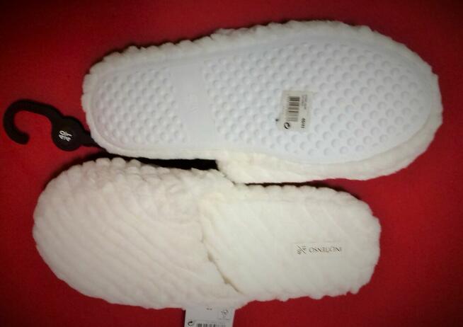 Kapcie beżowe miękkie 41 nowe