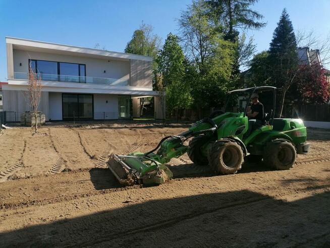 Prace ziemne, usługi ładowarką, glebogryzarka separacyjna