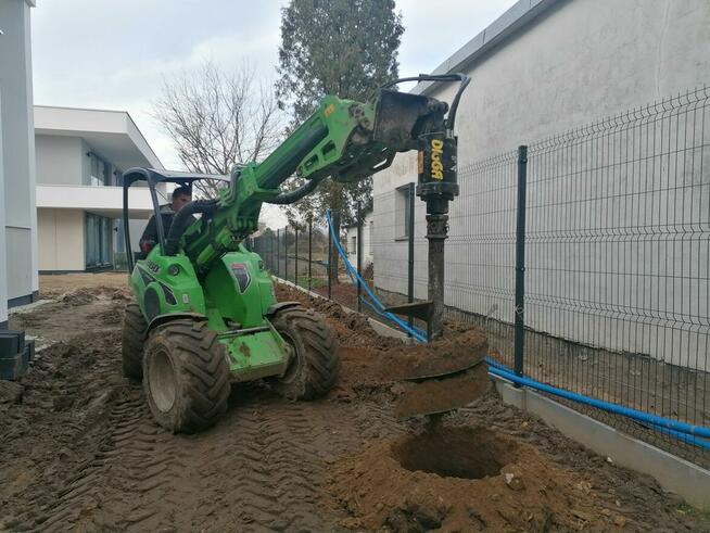 Prace ziemne, usługi ładowarką, glebogryzarka separacyjna