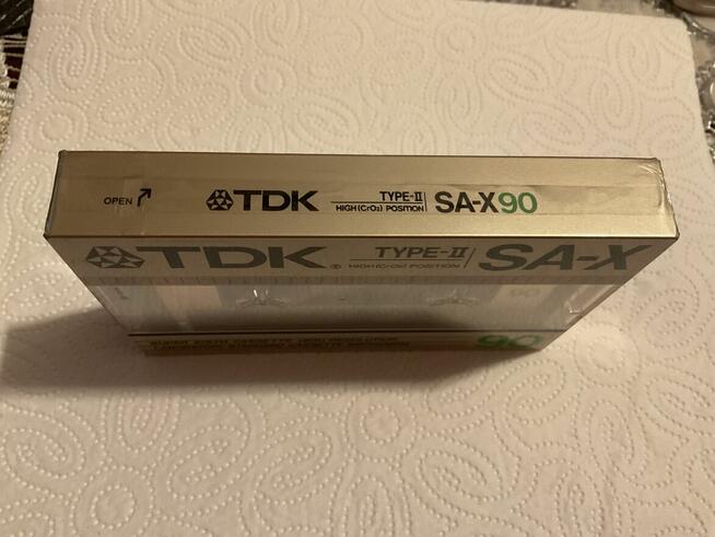Kaseta TDK SA-X 90 1986 rok
