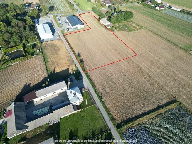 Działka usługowa w Charsznicy, obok Biedronki