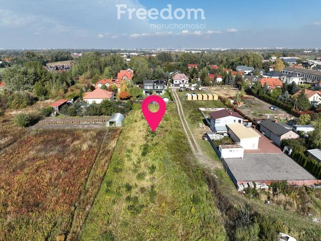 Działka budowlana 1284 m2, media, Dawidy Bankowe