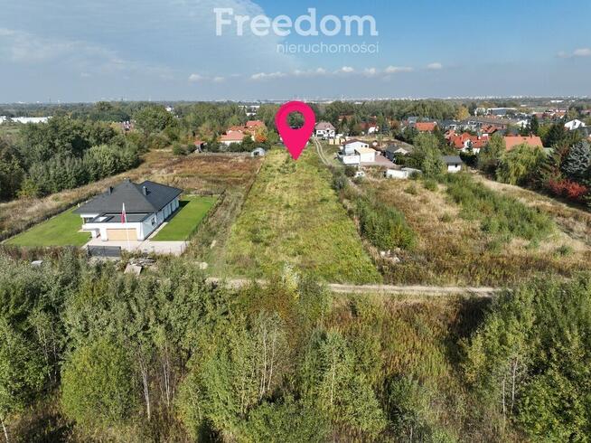 Działka budowlana 1284 m2, media, Dawidy Bankowe