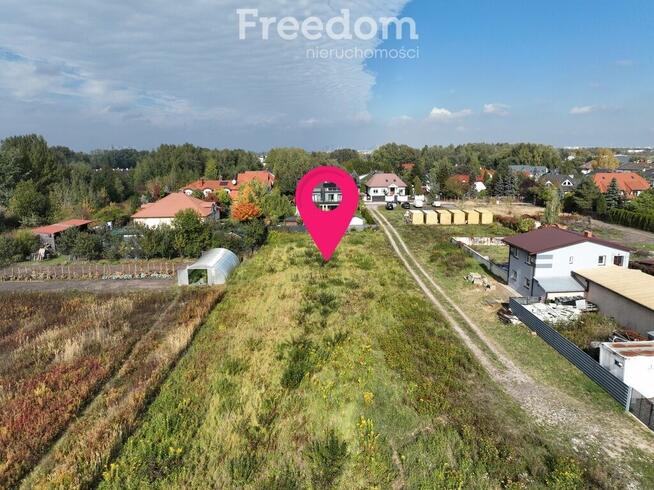 Działka budowlana 1284 m2, media, Dawidy Bankowe