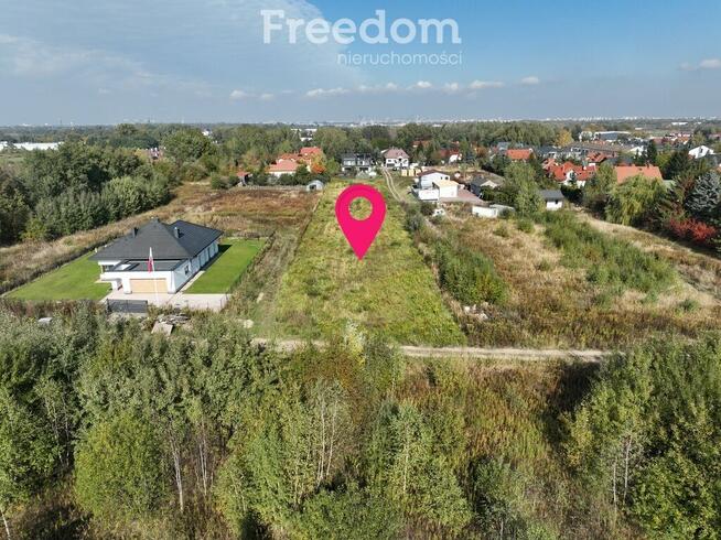 Działka budowlana 1284 m2, media, Dawidy Bankowe