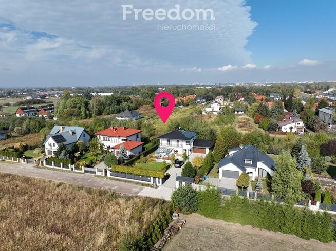 Działka budowlana 1284 m2, media, Dawidy Bankowe