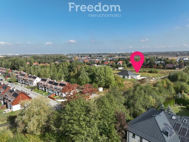 Działka budowlana 1284 m2, media, Dawidy Bankowe