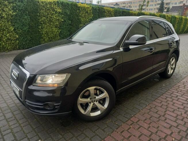 Audi Q5 2.0Tdi 163KM Skóry GrzaneFotele Navi Tempomat 100%Bezwypadkowy Zadbany