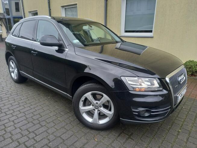 Audi Q5 2.0Tdi 163KM Skóry GrzaneFotele Navi Tempomat 100%Bezwypadkowy Zadbany