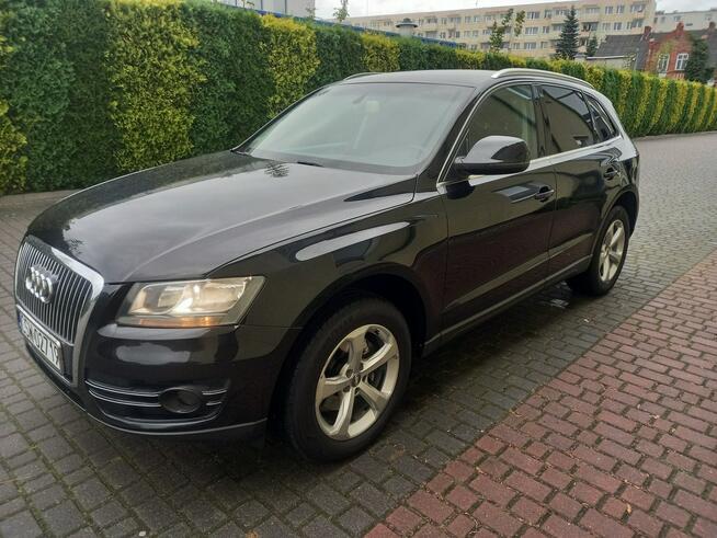 Audi Q5 2.0Tdi 163KM Skóry GrzaneFotele Navi Tempomat 100%Bezwypadkowy Zadbany