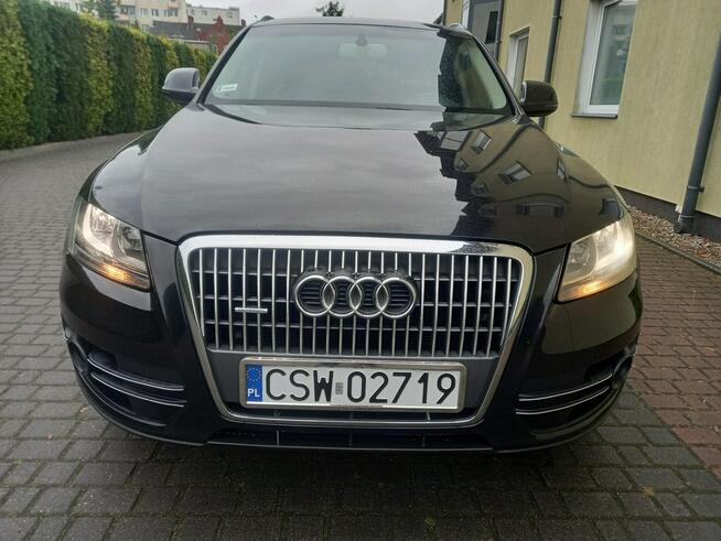 Audi Q5 2.0Tdi 163KM Skóry GrzaneFotele Navi Tempomat 100%Bezwypadkowy Zadbany