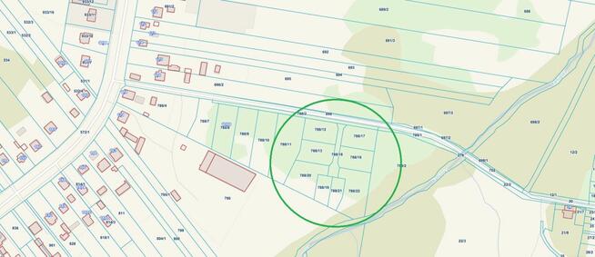 Działka budowlana Ostojów gm. Suchedniów,