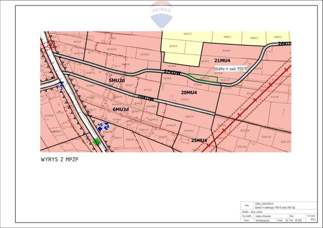 DZIAŁKA BUDOWLANA W ZĘBIE