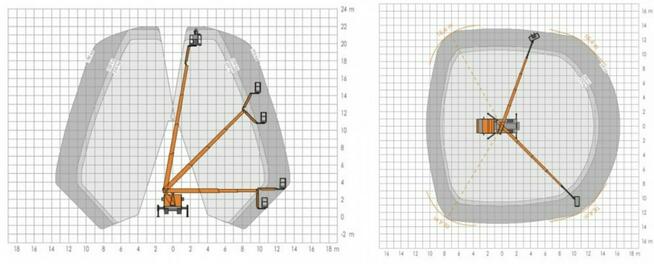 Nissan Cabstar Podnośnik Koszowy 22m RUTHMANN TBR 220 Zwyżka Wumag GSR 14m w bok P7