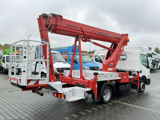 Nissan Cabstar Podnośnik Koszowy 22m RUTHMANN TBR 220 Zwyżka Wumag GSR 14m w bok P7