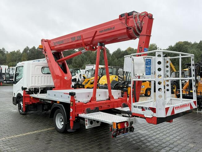 Nissan Cabstar Podnośnik Koszowy 22m RUTHMANN TBR 220 Zwyżka Wumag GSR 14m w bok P7