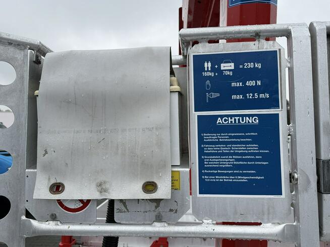 Nissan Cabstar Podnośnik Koszowy 22m RUTHMANN TBR 220 Zwyżka Wumag GSR 14m w bok P7