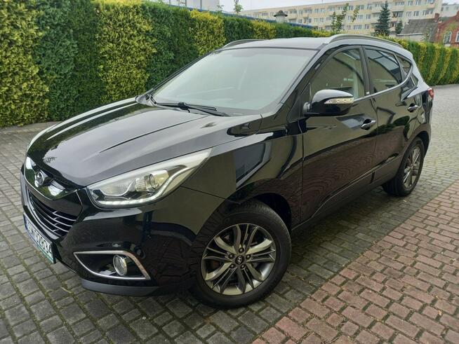 Hyundai ix35 1.7Crdi 2xLedy Pół-Skóry 4xGrzane Fotele Duża Navi Kamera Bezwypadkowy