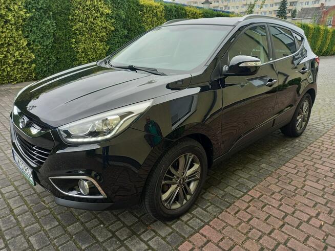 Hyundai ix35 1.7Crdi 2xLedy Pół-Skóry 4xGrzane Fotele Duża Navi Kamera Bezwypadkowy