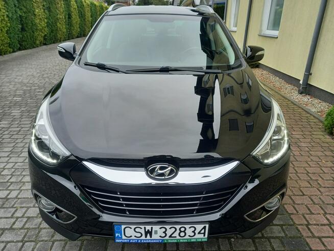 Hyundai ix35 1.7Crdi 2xLedy Pół-Skóry 4xGrzane Fotele Duża Navi Kamera Bezwypadkowy