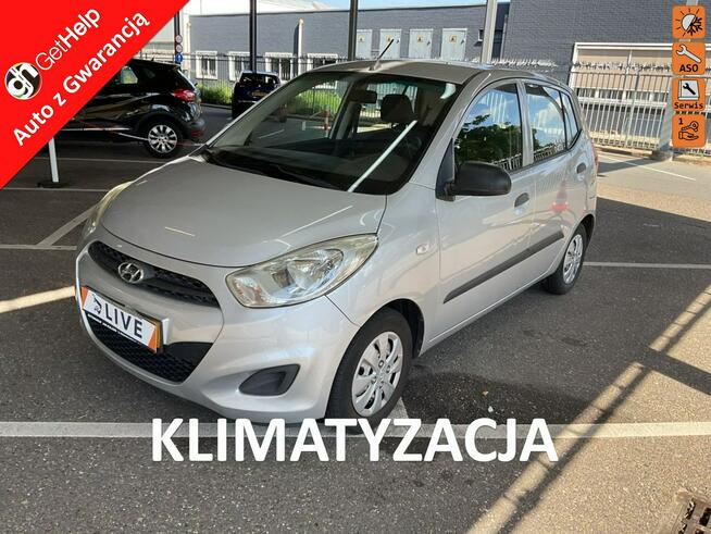 Hyundai i10 Klimatyzacja/Isofix/Przebieg gwarant/Opony wielosezonowe/Aux, USB