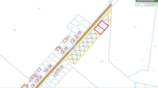 Działka budowlana Łekno gm. Wągrowiec