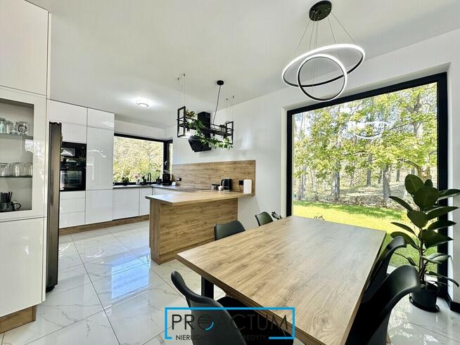 137m2,Nowy parterowy dom, działka 1814 m2 z lasem!