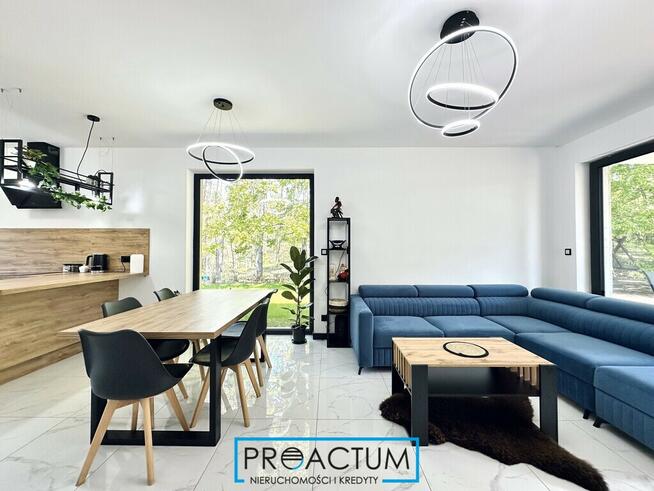 137m2,Nowy parterowy dom, działka 1814 m2 z lasem!