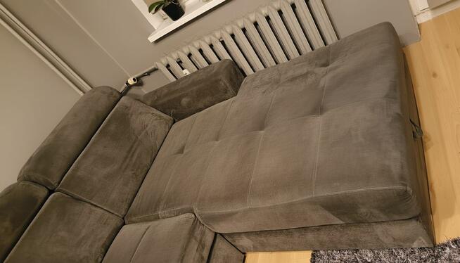 Narożnik z funkcją spania