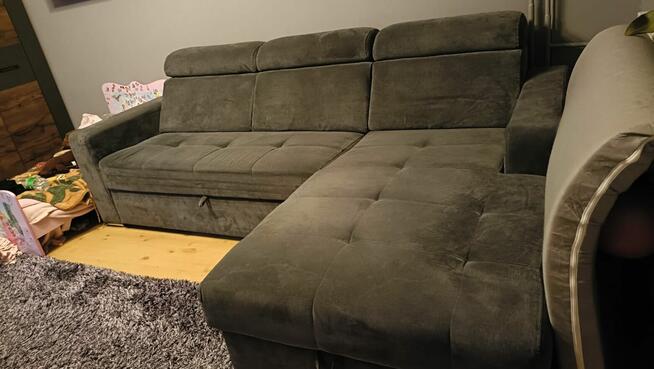 Narożnik z funkcją spania