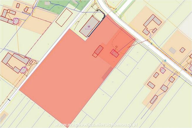 Działka usługowa w Charsznicy, obok Biedronki