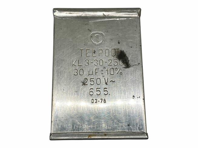 Kondensator Unitra Telpod 3 szt PRL