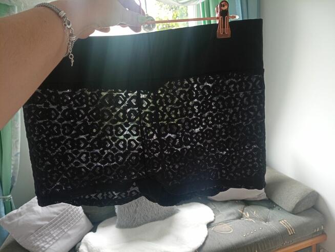 Koronkowe szorty w serduszka, XL