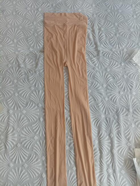 Cieliste rajstopy olejowe, XL