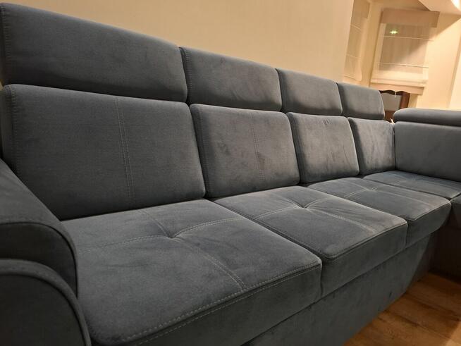 Kanapa narożna z funkcją spania