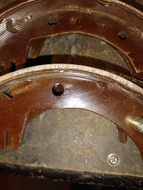 Szczeki hamulcowe Skoda Favorit